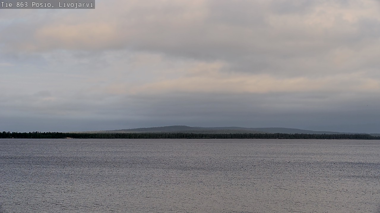 Kelikamerat Kuva Tie 863 Livojärvi, Posio, Lappi