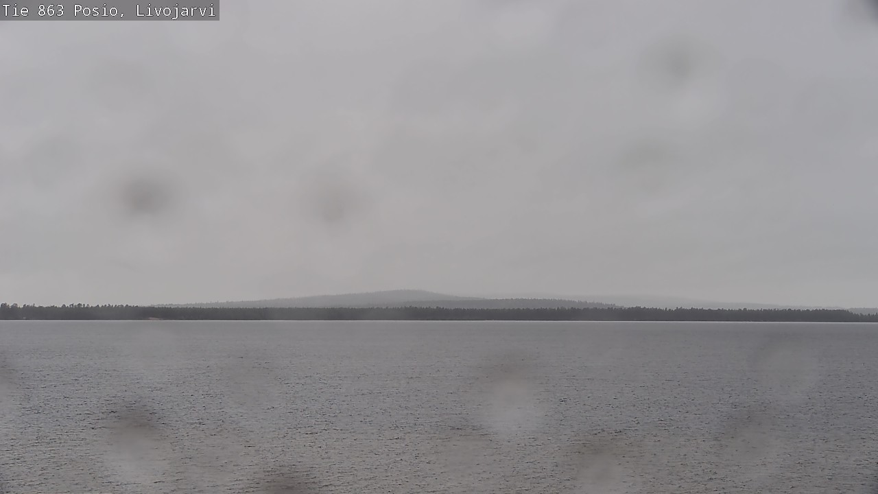 Weather Camera Image Road 863 Livojärvi, Posio, Lappi