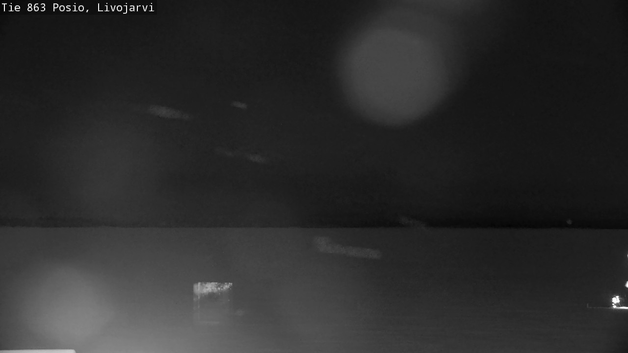 Weather Camera Image Road 863 Livojärvi, Posio, Lappi