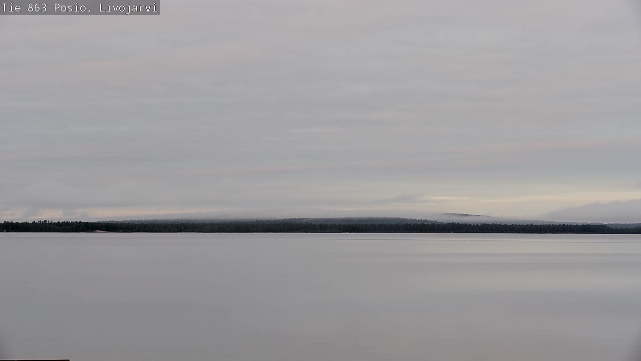 Kelikamerat Kuva Tie 863 Livojärvi, Posio, Lappi