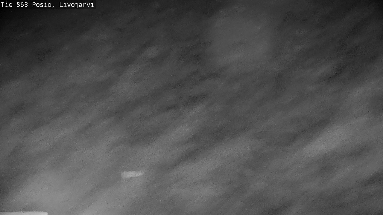 Weather Camera Image Road 863 Livojärvi, Posio, Lappi