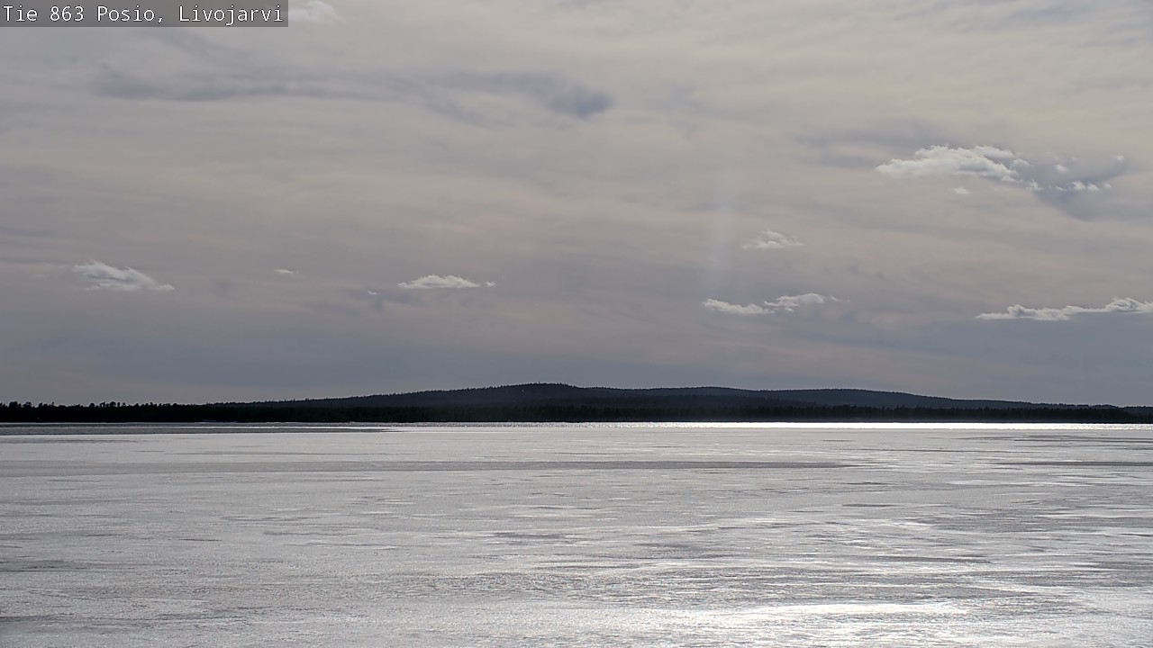 Kelikamerat Kuva Tie 863 Livojärvi, Posio, Lappi