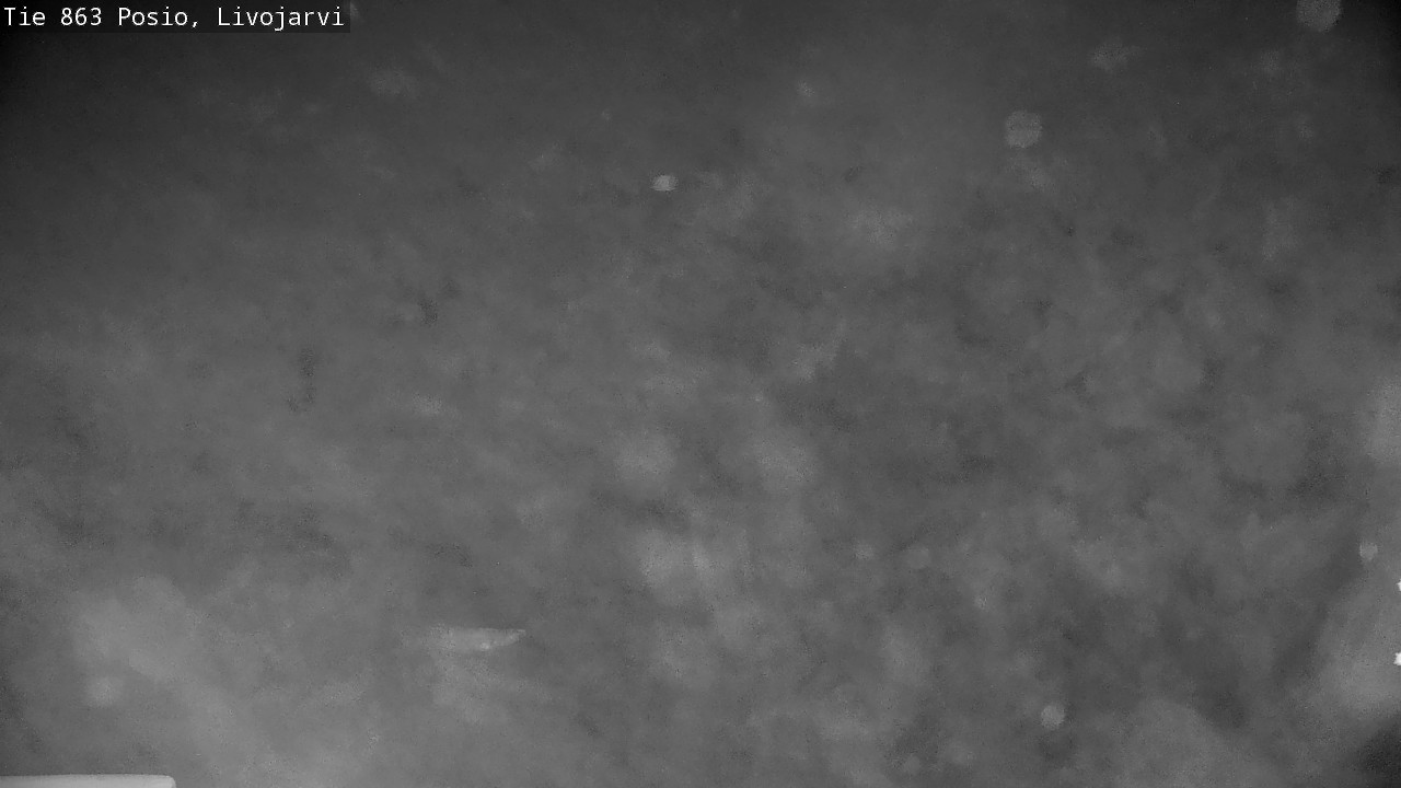 Weather Camera Image Road 863 Livojärvi, Posio, Lappi