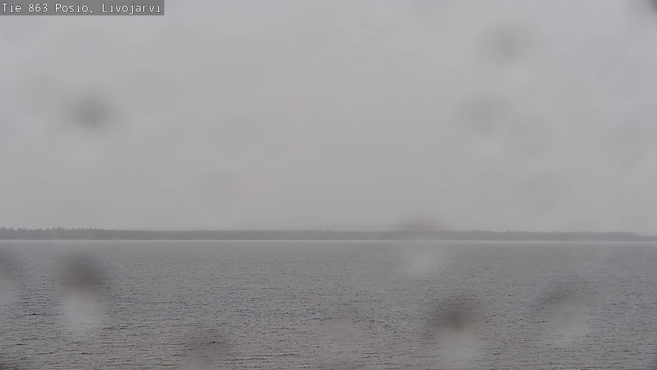 Weather Camera Image Väg 863 Livojärvi, Posio, Lappi