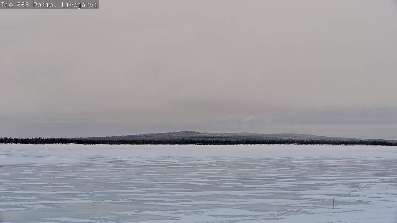 Kelikamerat Kuva Tie 863 Livojärvi, Posio, Lappi