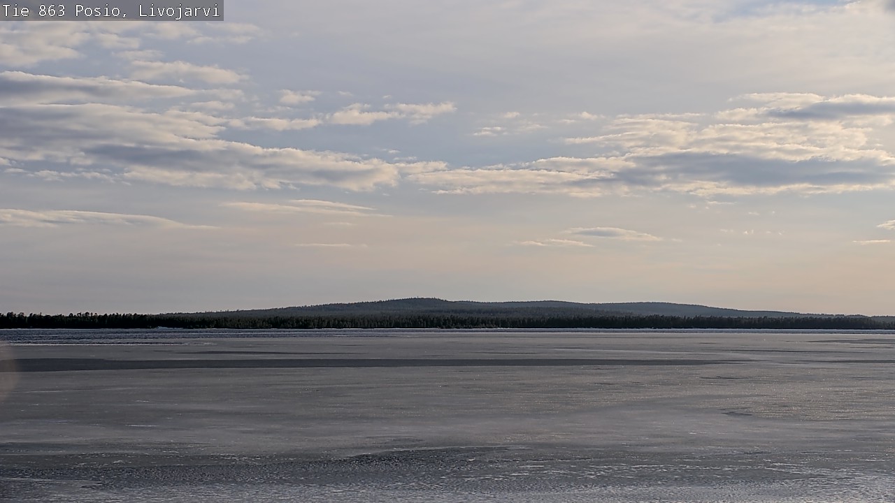 Kelikamerat Kuva Tie 863 Livojärvi, Posio, Lappi