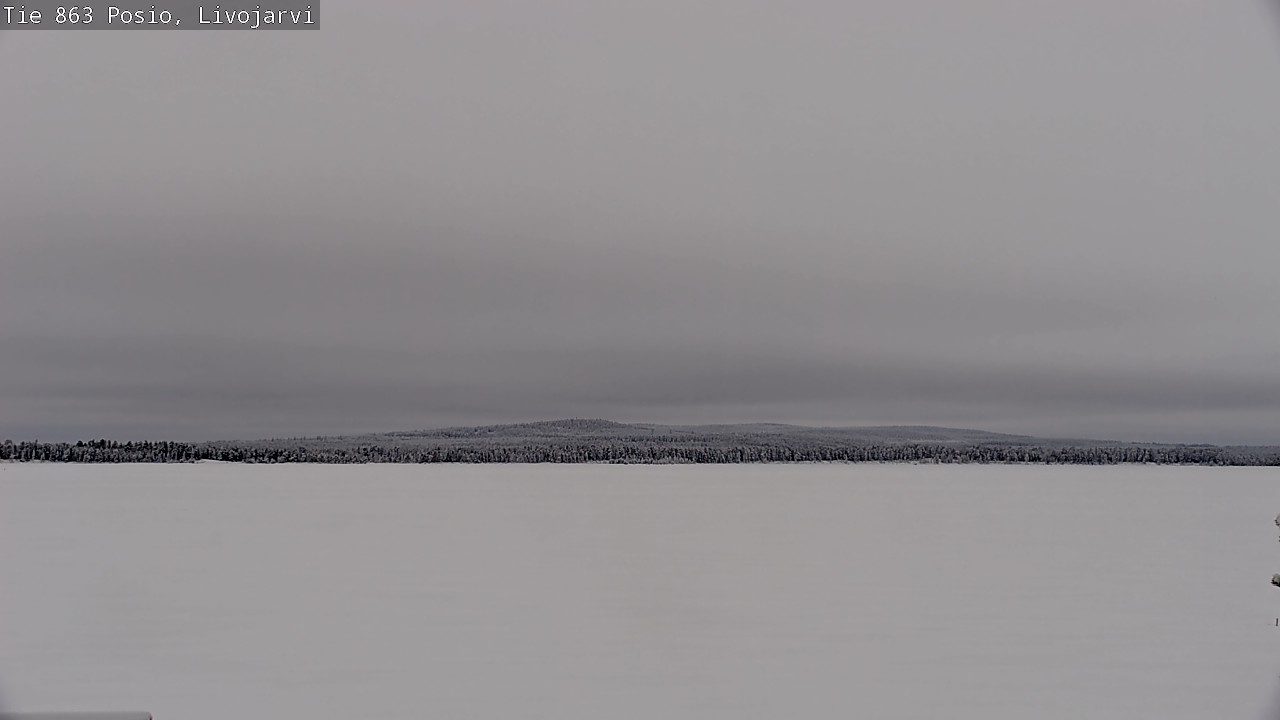 Kelikamerat Kuva Tie 863 Livojärvi, Posio, Lappi