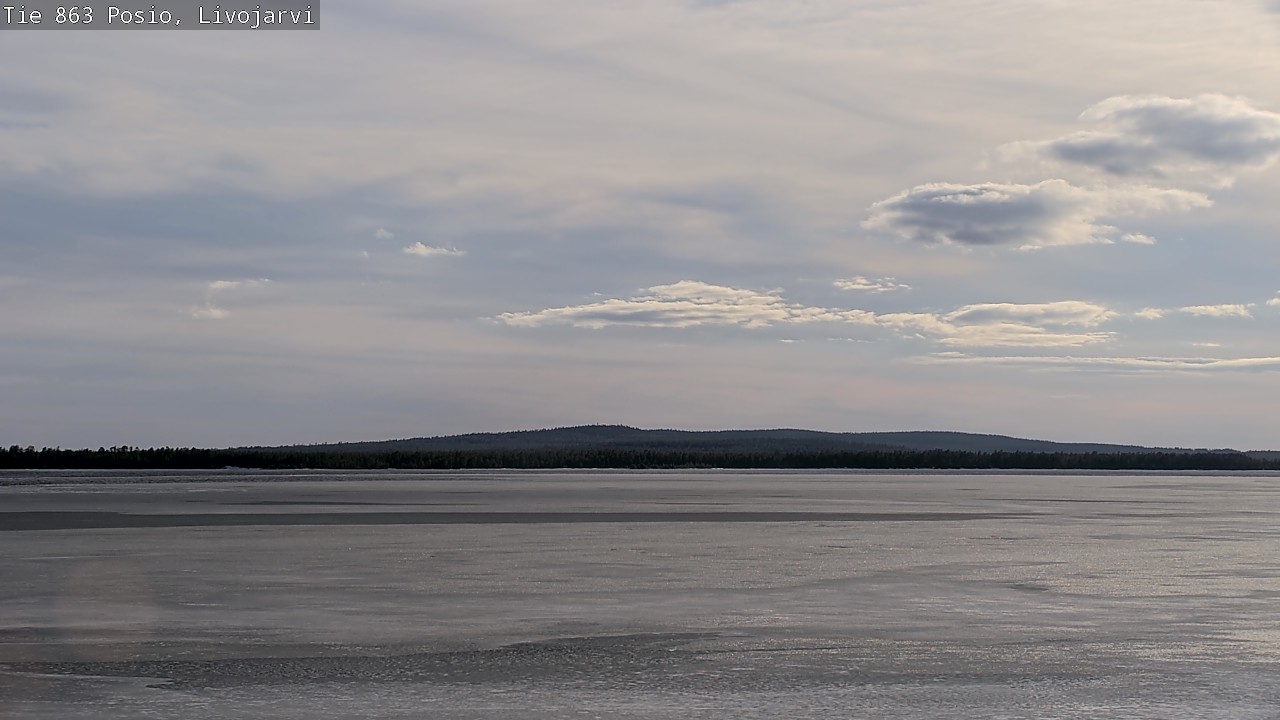 Kelikamerat Kuva Tie 863 Livojärvi, Posio, Lappi