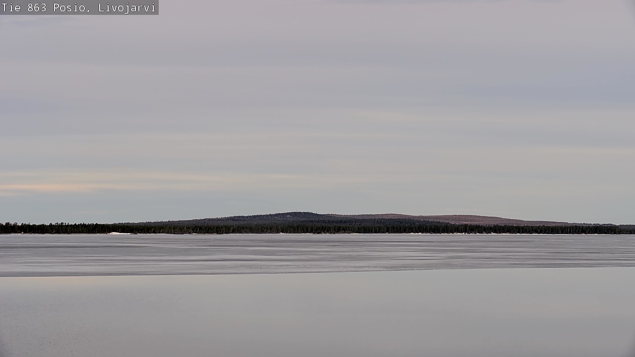 Kelikamerat Kuva Tie 863 Livojärvi, Posio, Lappi