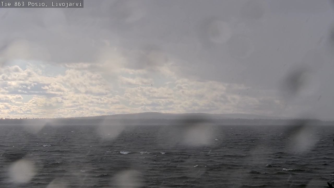 Weather Camera Image Road 863 Livojärvi, Posio, Lappi