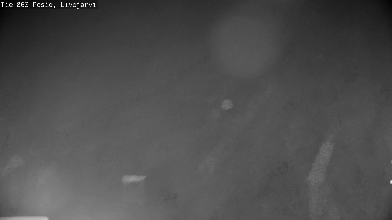 Weather Camera Image Road 863 Livojärvi, Posio, Lappi