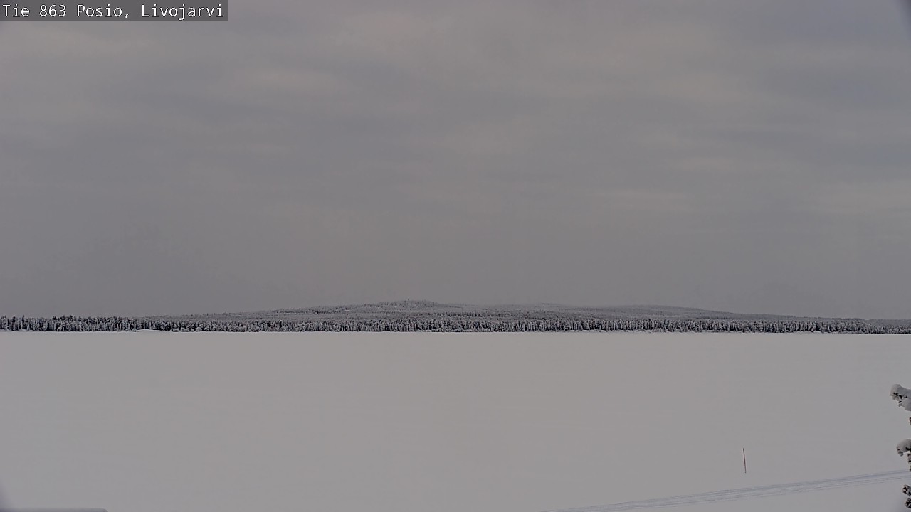 Kelikamerat Kuva Tie 863 Livojärvi, Posio, Lappi