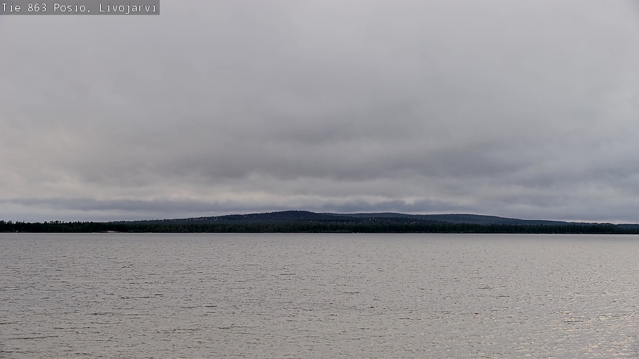 Kelikamerat Kuva Tie 863 Livojärvi, Posio, Lappi