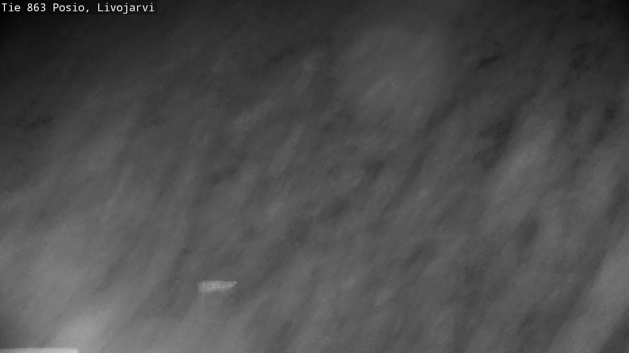 Weather Camera Image Road 863 Livojärvi, Posio, Lappi