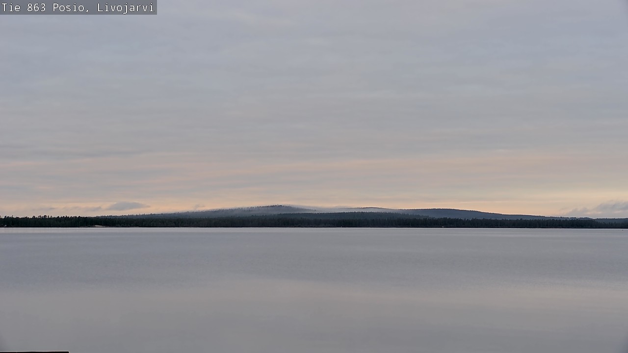 Kelikamerat Kuva Tie 863 Livojärvi, Posio, Lappi
