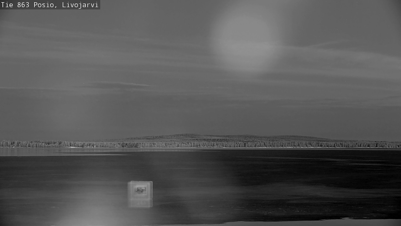 Weather Camera Image Road 863 Livojärvi, Posio, Lappi