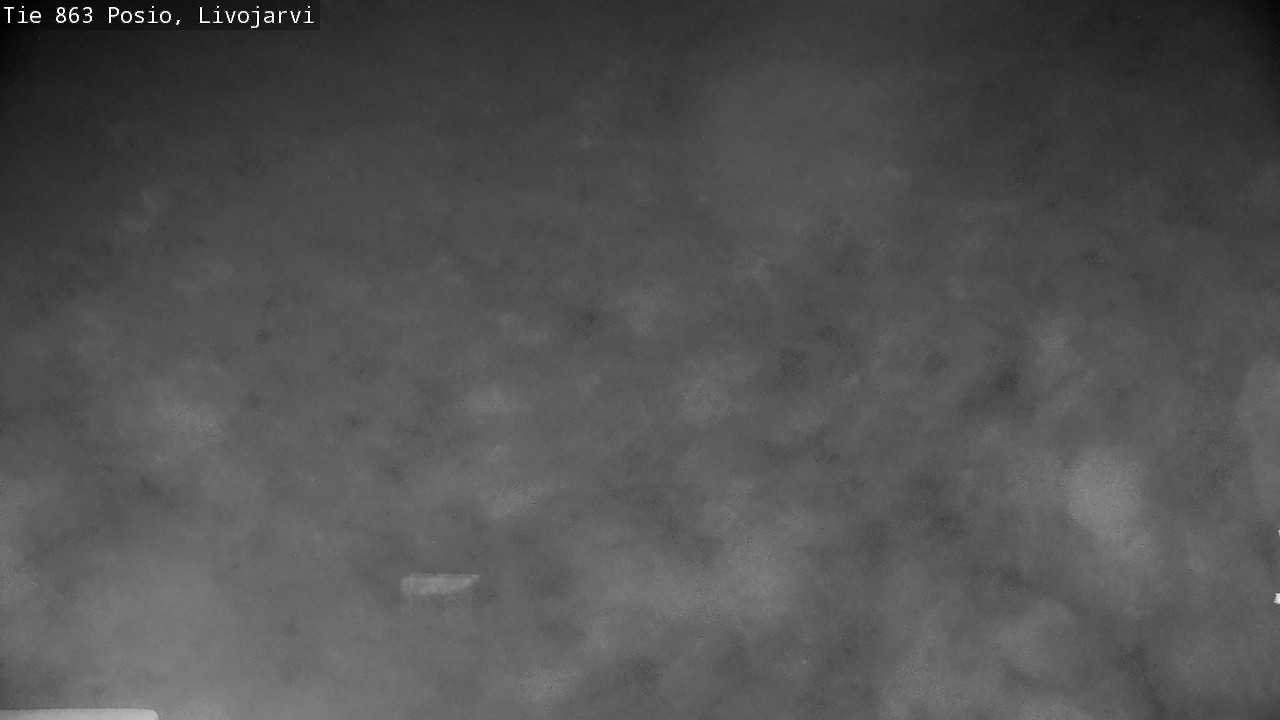 Weather Camera Image Road 863 Livojärvi, Posio, Lappi