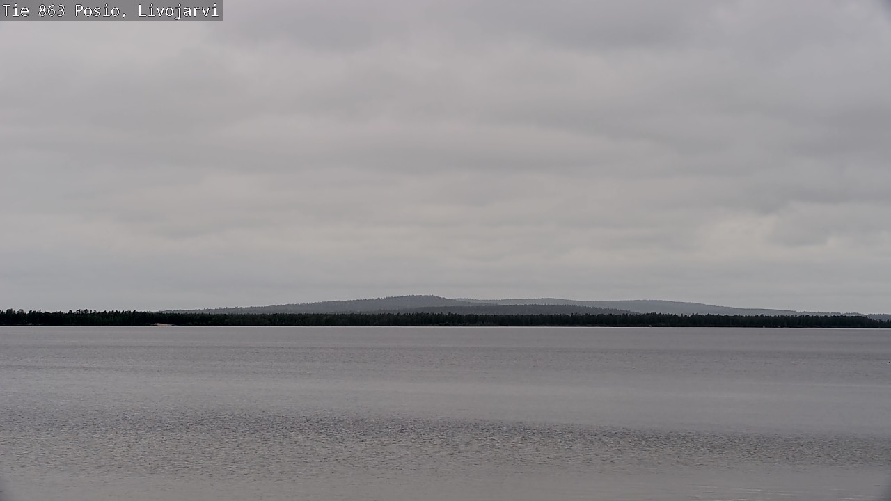 Kelikamerat Kuva Tie 863 Livojärvi, Posio, Lappi