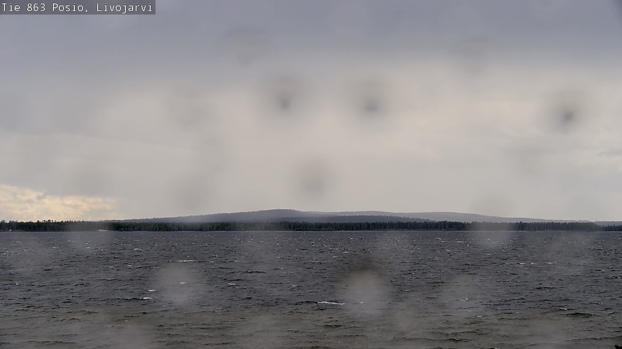 Weather Camera Image Road 863 Livojärvi, Posio, Lappi