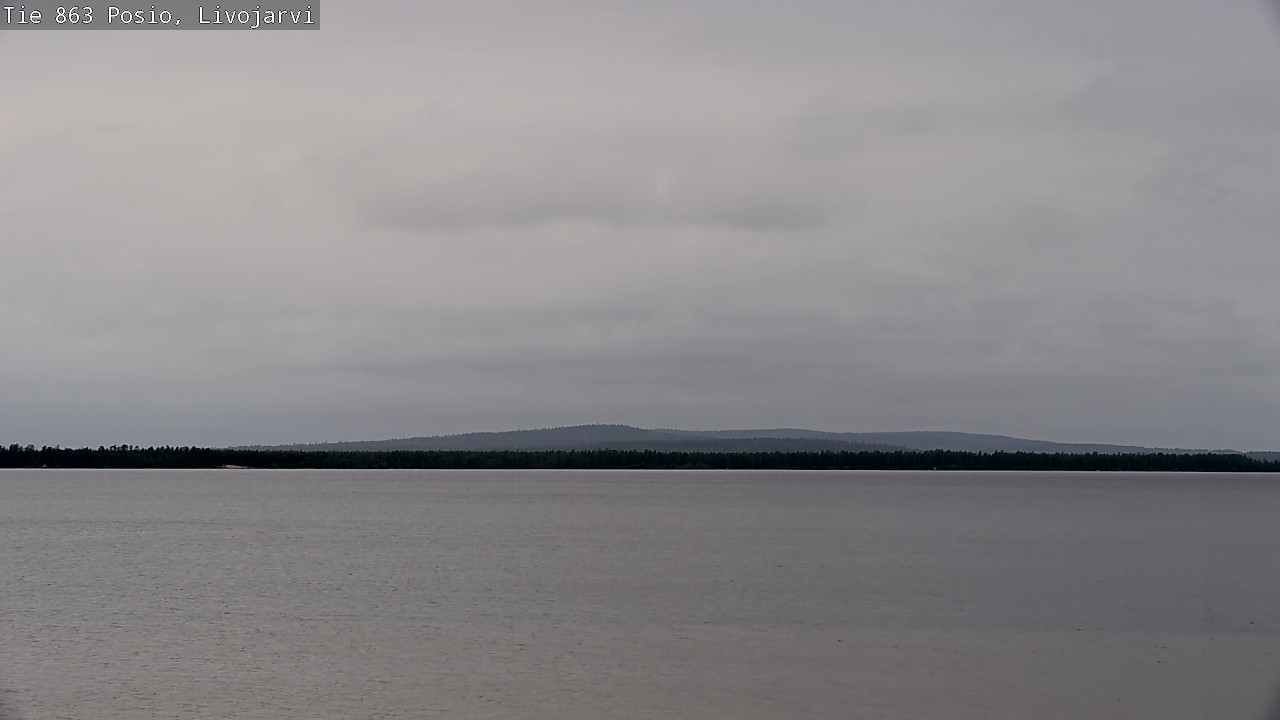 Kelikamerat Kuva Tie 863 Livojärvi, Posio, Lappi