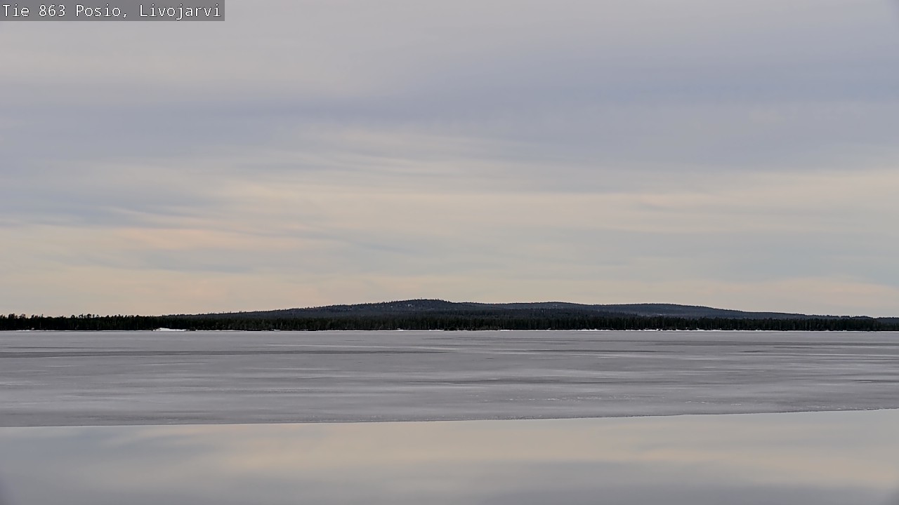 Kelikamerat Kuva Tie 863 Livojärvi, Posio, Lappi