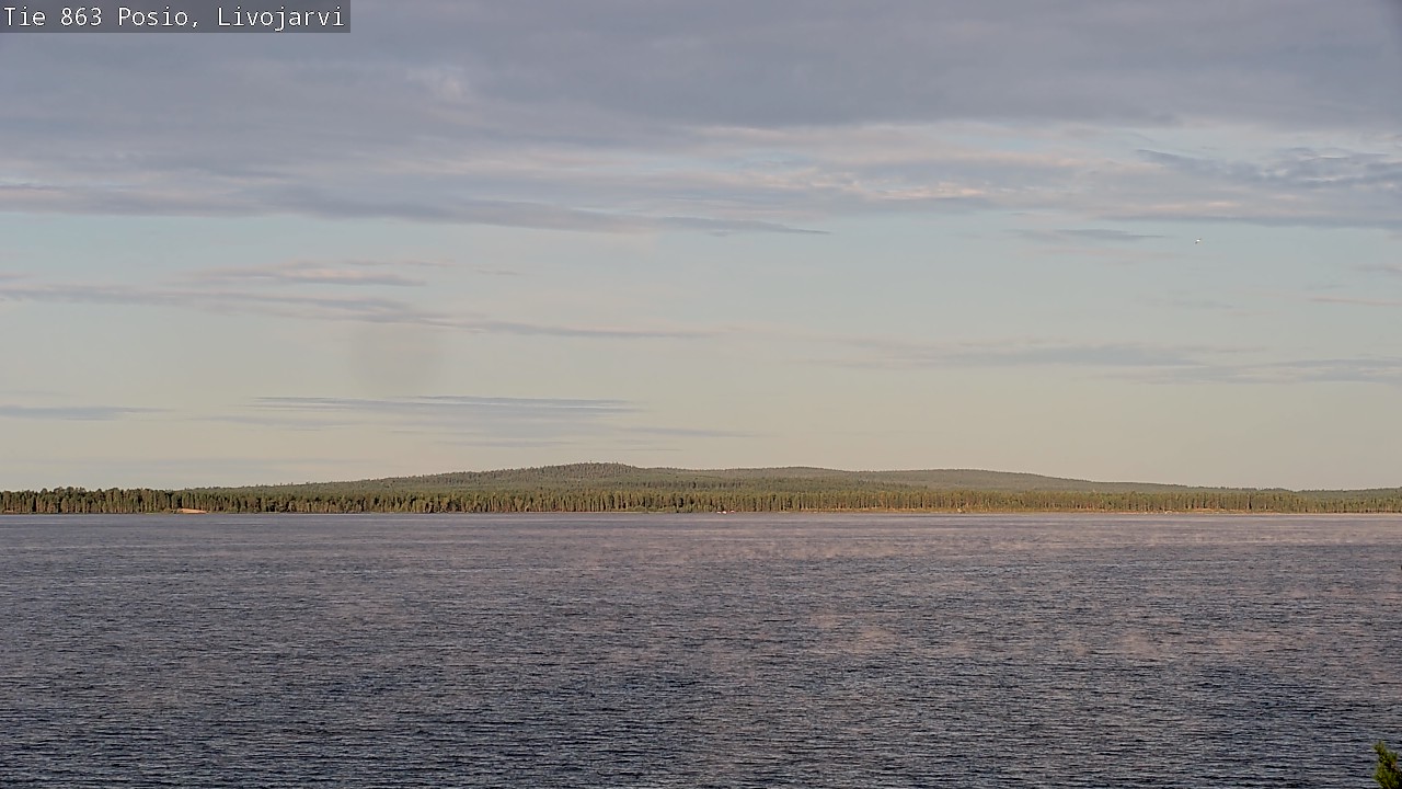 Kelikamerat Kuva Tie 863 Livojärvi, Posio, Lappi