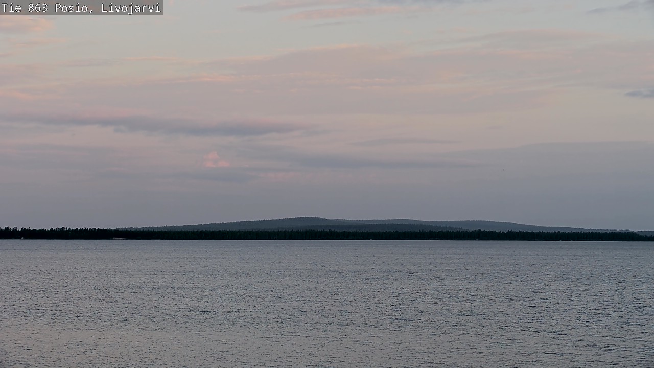 Kelikamerat Kuva Tie 863 Livojärvi, Posio, Lappi
