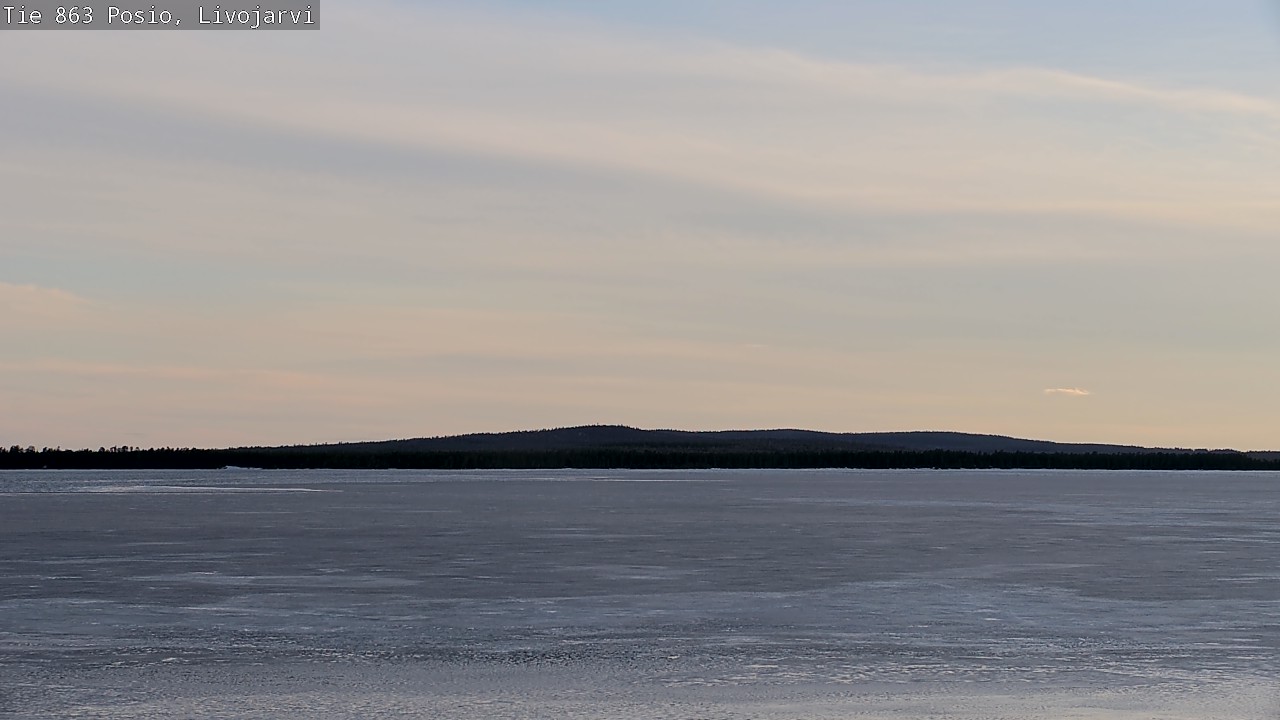 Kelikamerat Kuva Tie 863 Livojärvi, Posio, Lappi