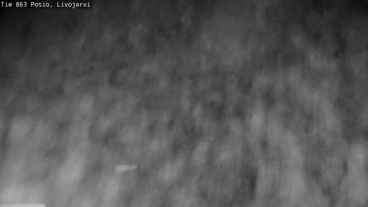 Weather Camera Image Road 863 Livojärvi, Posio, Lappi