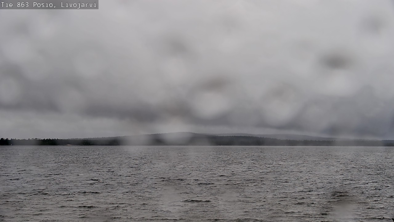 Weather Camera Image Road 863 Livojärvi, Posio, Lappi