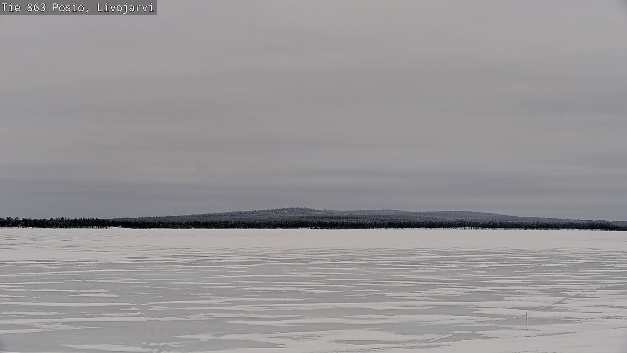 Kelikamerat Kuva Tie 863 Livojärvi, Posio, Lappi