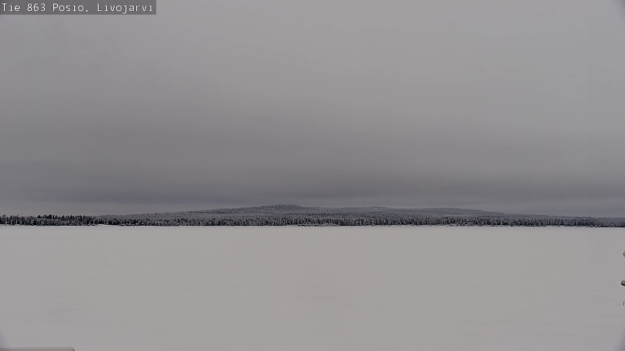 Kelikamerat Kuva Tie 863 Livojärvi, Posio, Lappi