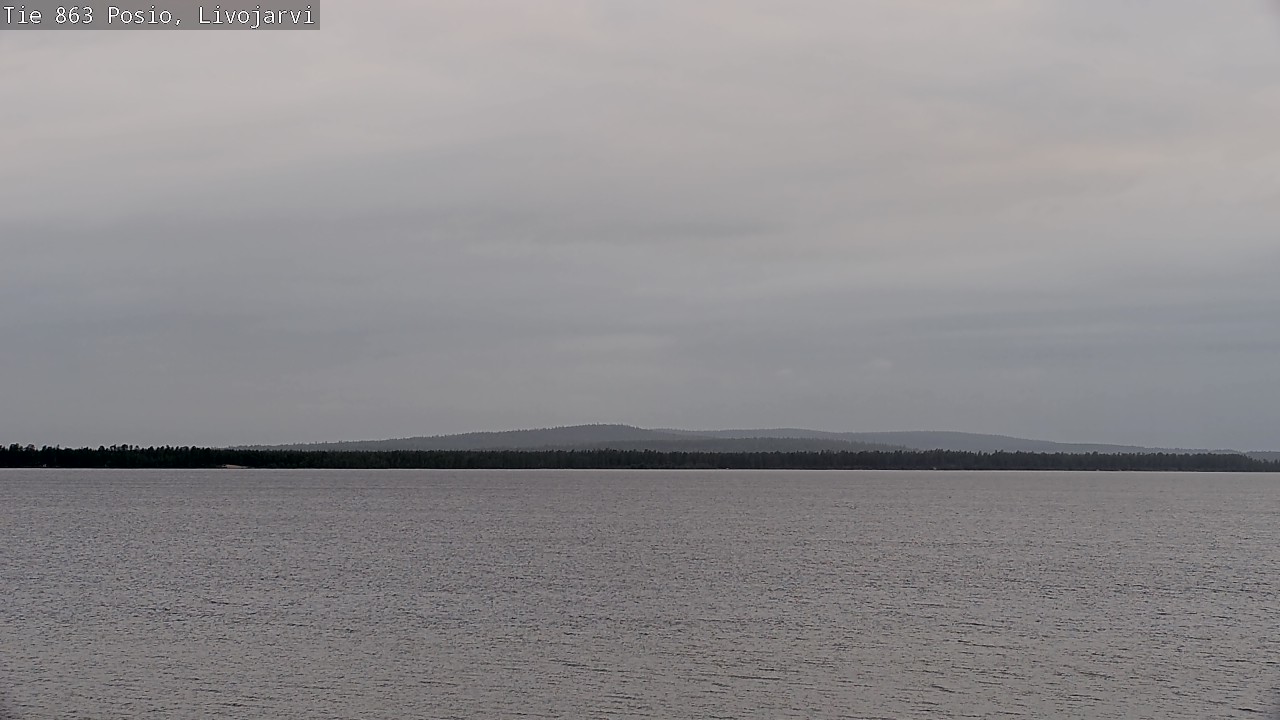 Kelikamerat Kuva Tie 863 Livojärvi, Posio, Lappi