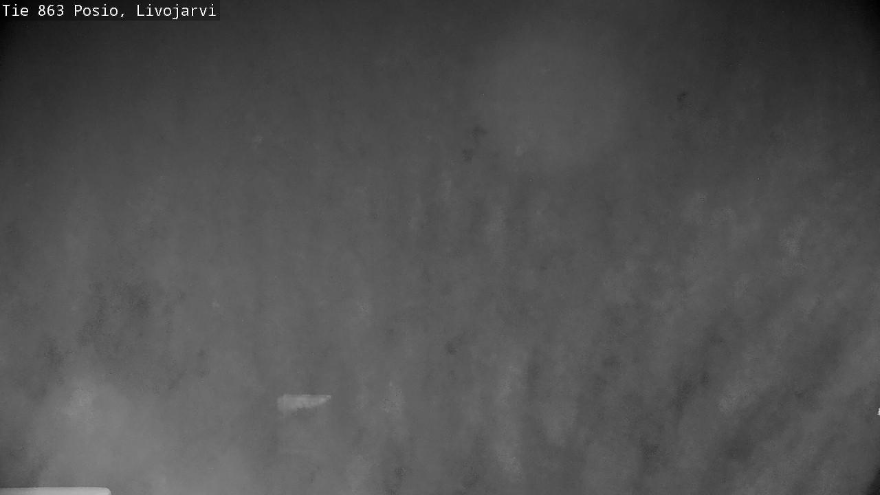 Weather Camera Image Road 863 Livojärvi, Posio, Lappi