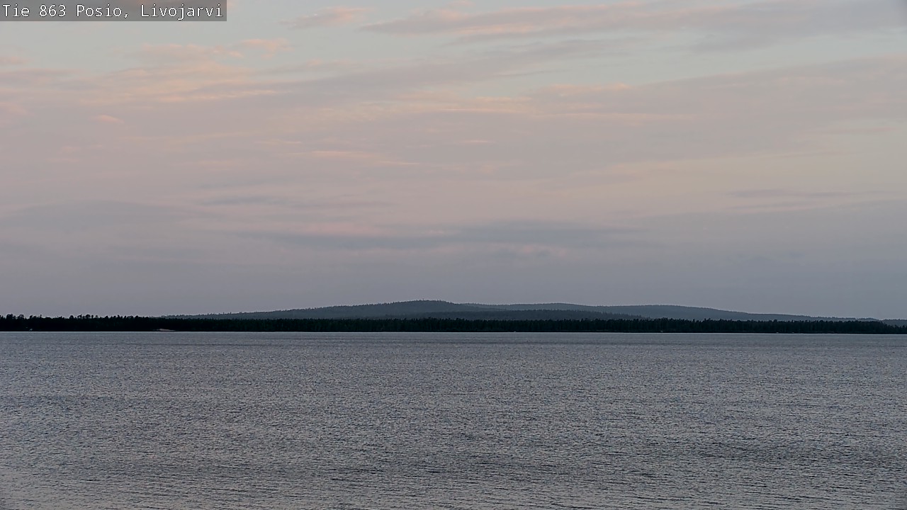 Kelikamerat Kuva Tie 863 Livojärvi, Posio, Lappi