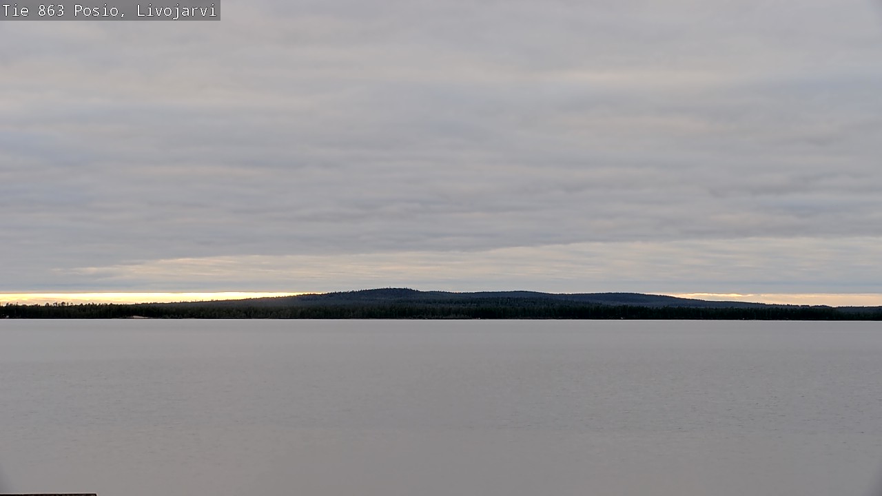 Kelikamerat Kuva Tie 863 Livojärvi, Posio, Lappi