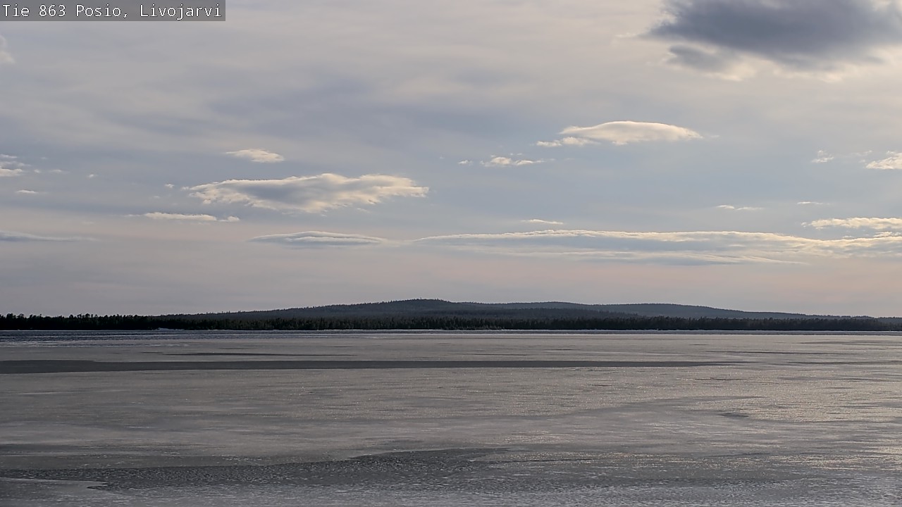 Kelikamerat Kuva Tie 863 Livojärvi, Posio, Lappi