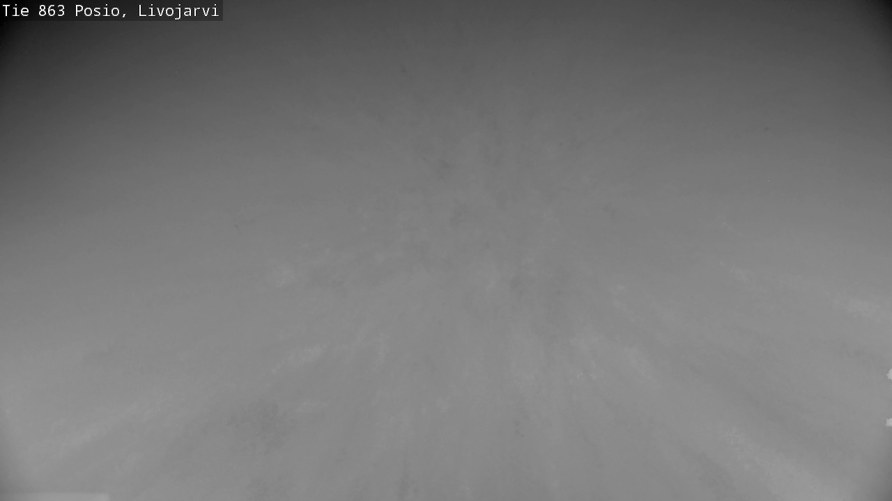 Weather Camera Image Väg 863 Livojärvi, Posio, Lappi
