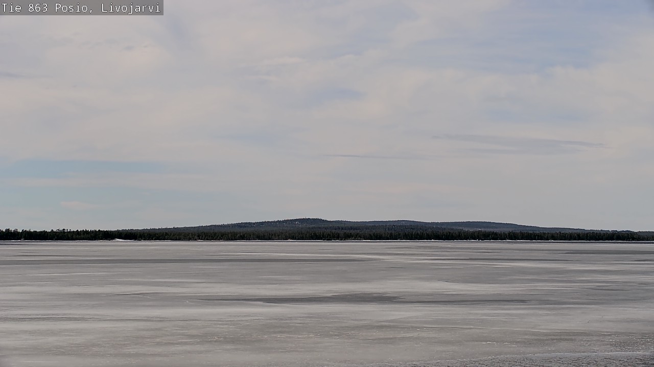 Kelikamerat Kuva Tie 863 Livojärvi, Posio, Lappi