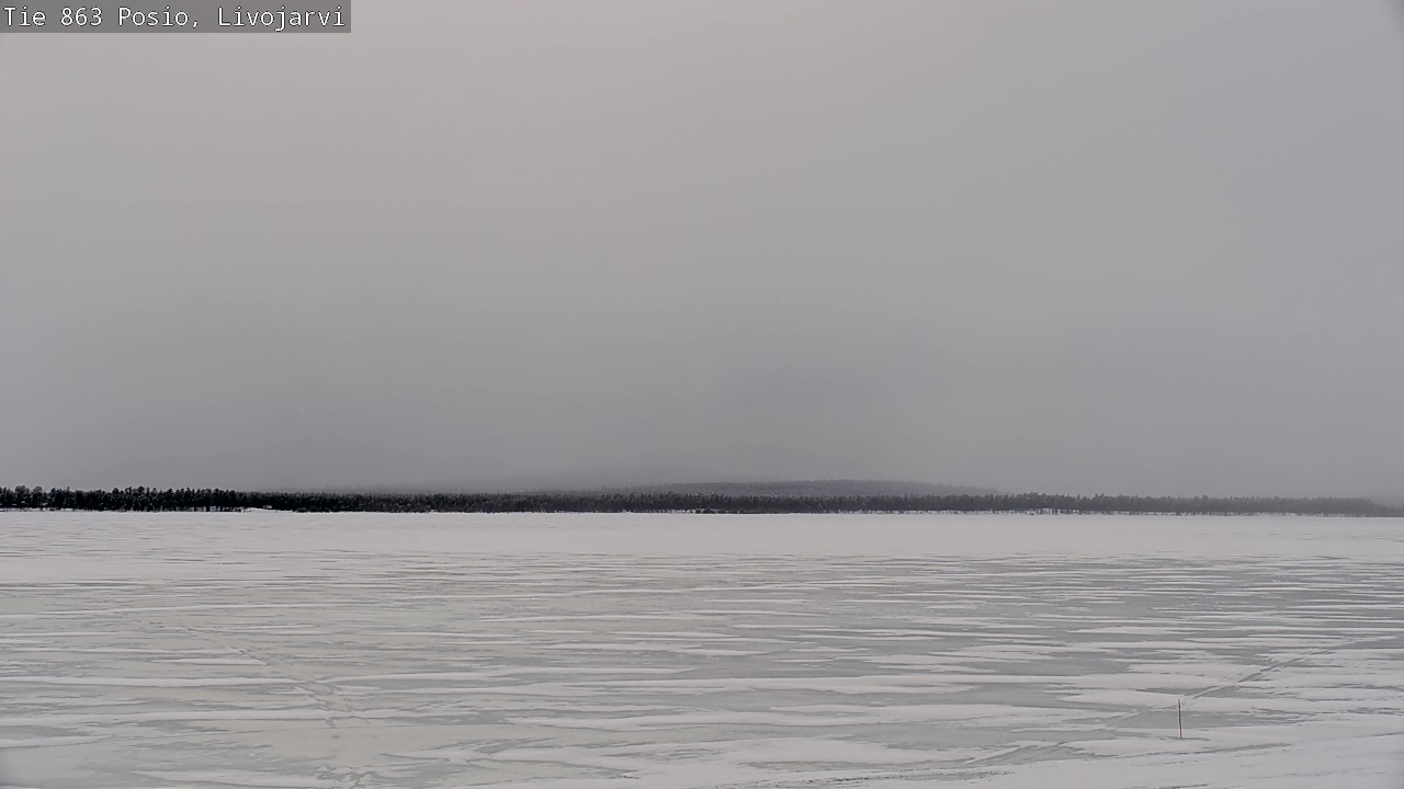 Kelikamerat Kuva Tie 863 Livojärvi, Posio, Lappi