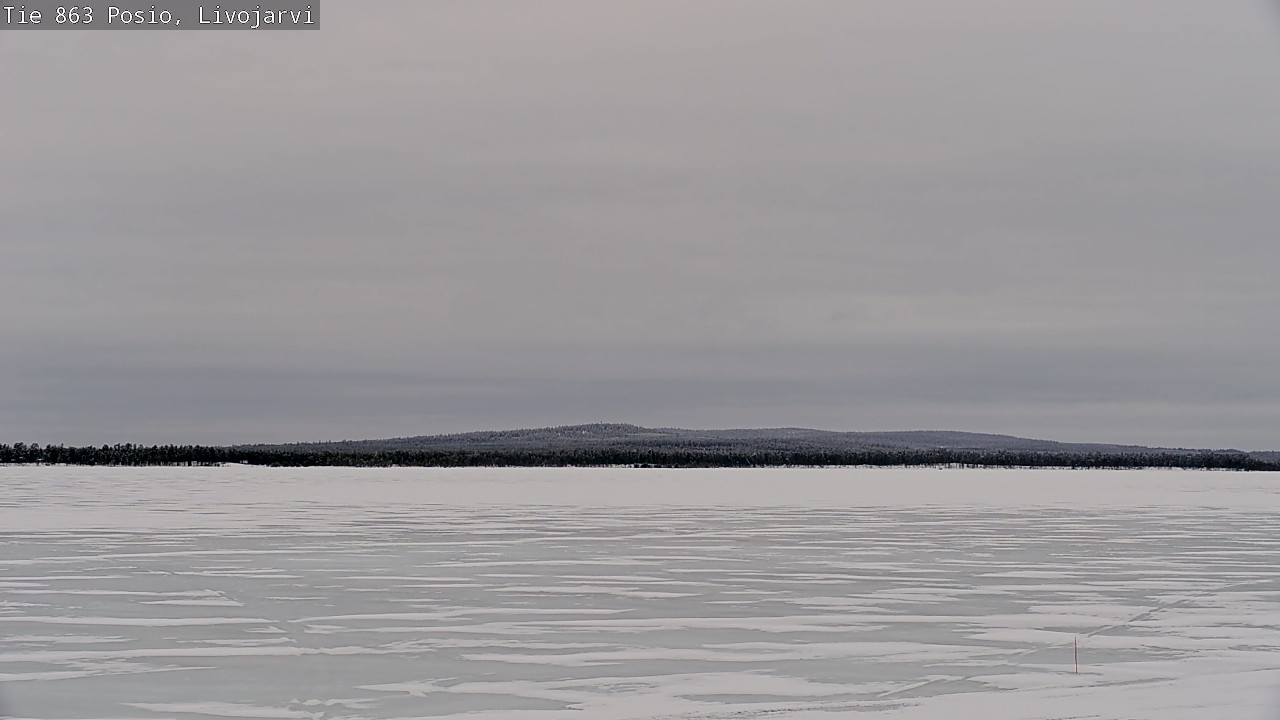 Kelikamerat Kuva Tie 863 Livojärvi, Posio, Lappi