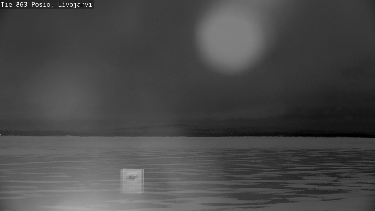 Kelikamerat Kuva Tie 863 Livojärvi, Posio, Lappi