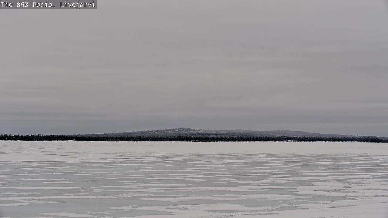 Kelikamerat Kuva Tie 863 Livojärvi, Posio, Lappi