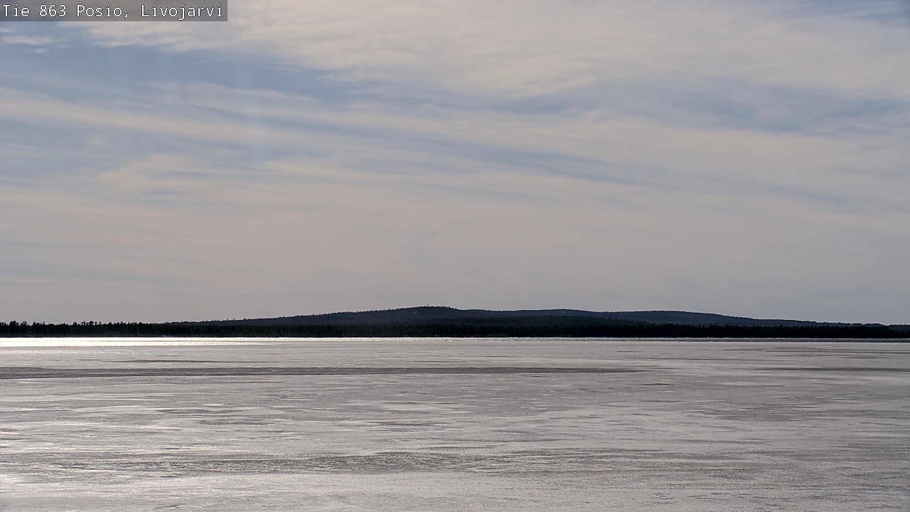 Kelikamerat Kuva Tie 863 Livojärvi, Posio, Lappi