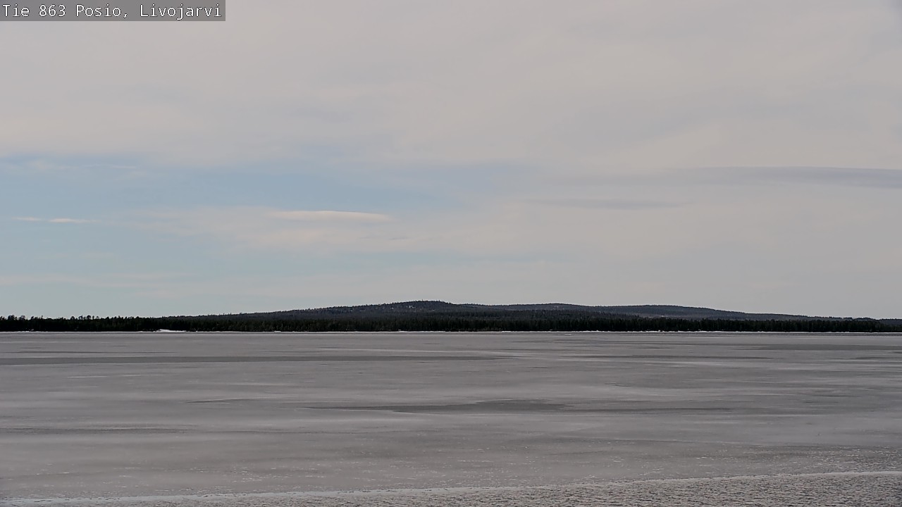 Kelikamerat Kuva Tie 863 Livojärvi, Posio, Lappi