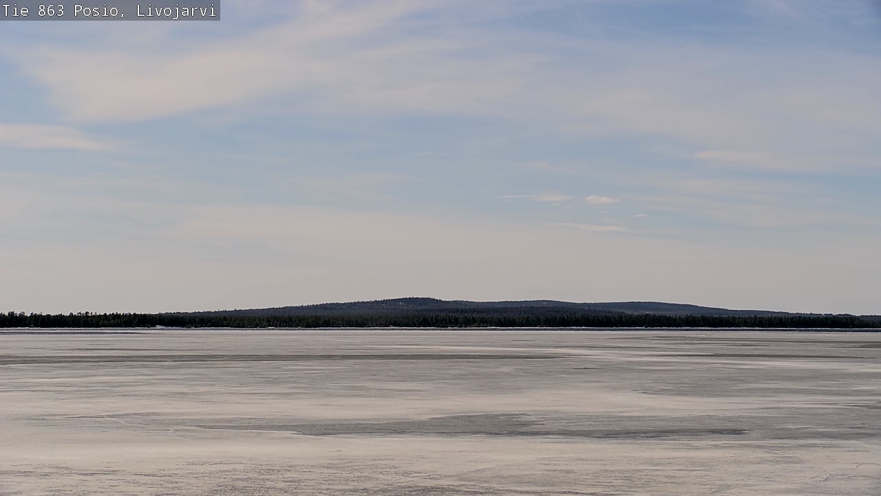 Kelikamerat Kuva Tie 863 Livojärvi, Posio, Lappi
