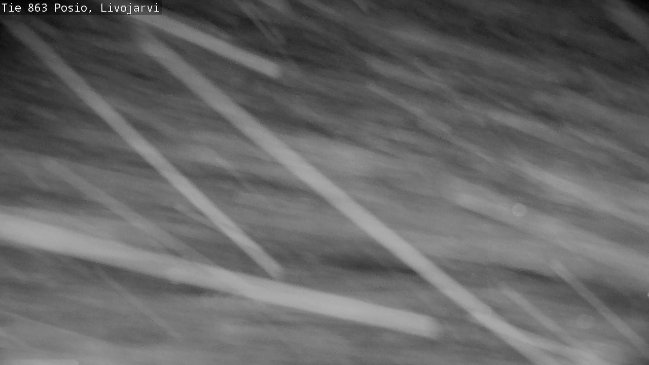 Weather Camera Image Road 863 Livojärvi, Posio, Lappi