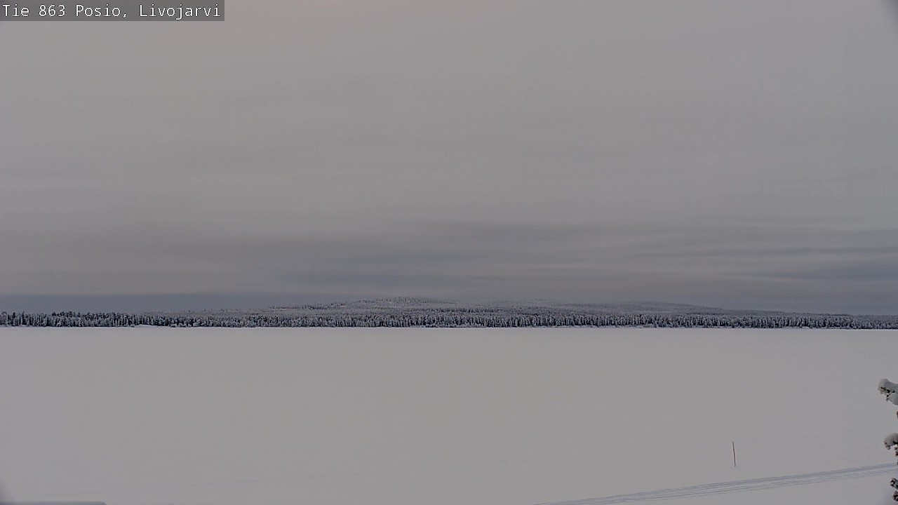 Kelikamerat Kuva Tie 863 Livojärvi, Posio, Lappi