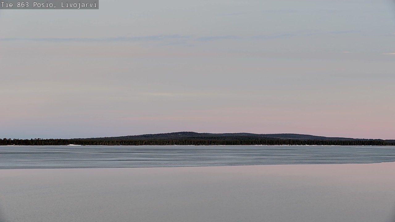 Kelikamerat Kuva Tie 863 Livojärvi, Posio, Lappi