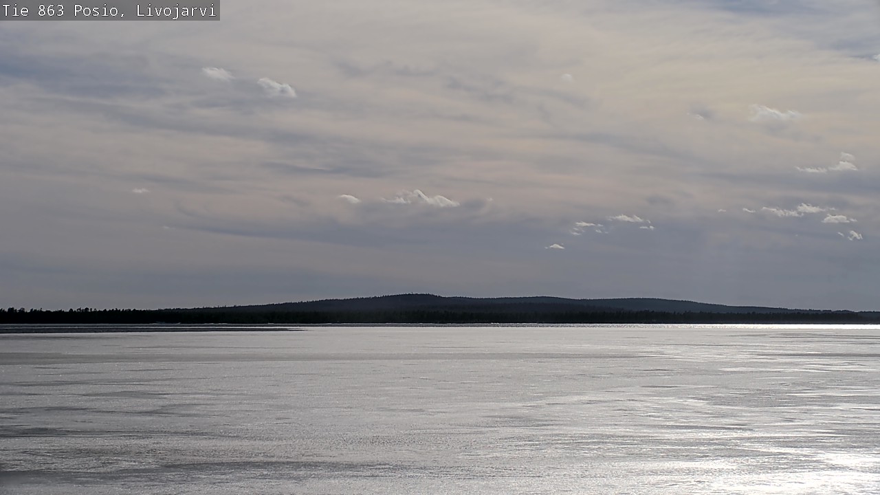 Kelikamerat Kuva Tie 863 Livojärvi, Posio, Lappi